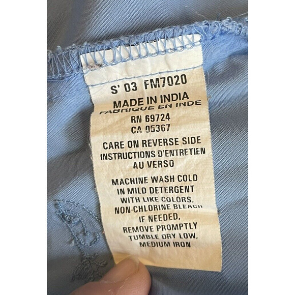 Columbia Men's XL Light Blue Shirt Button Up Fish & Martinis - Picture 8 of 9